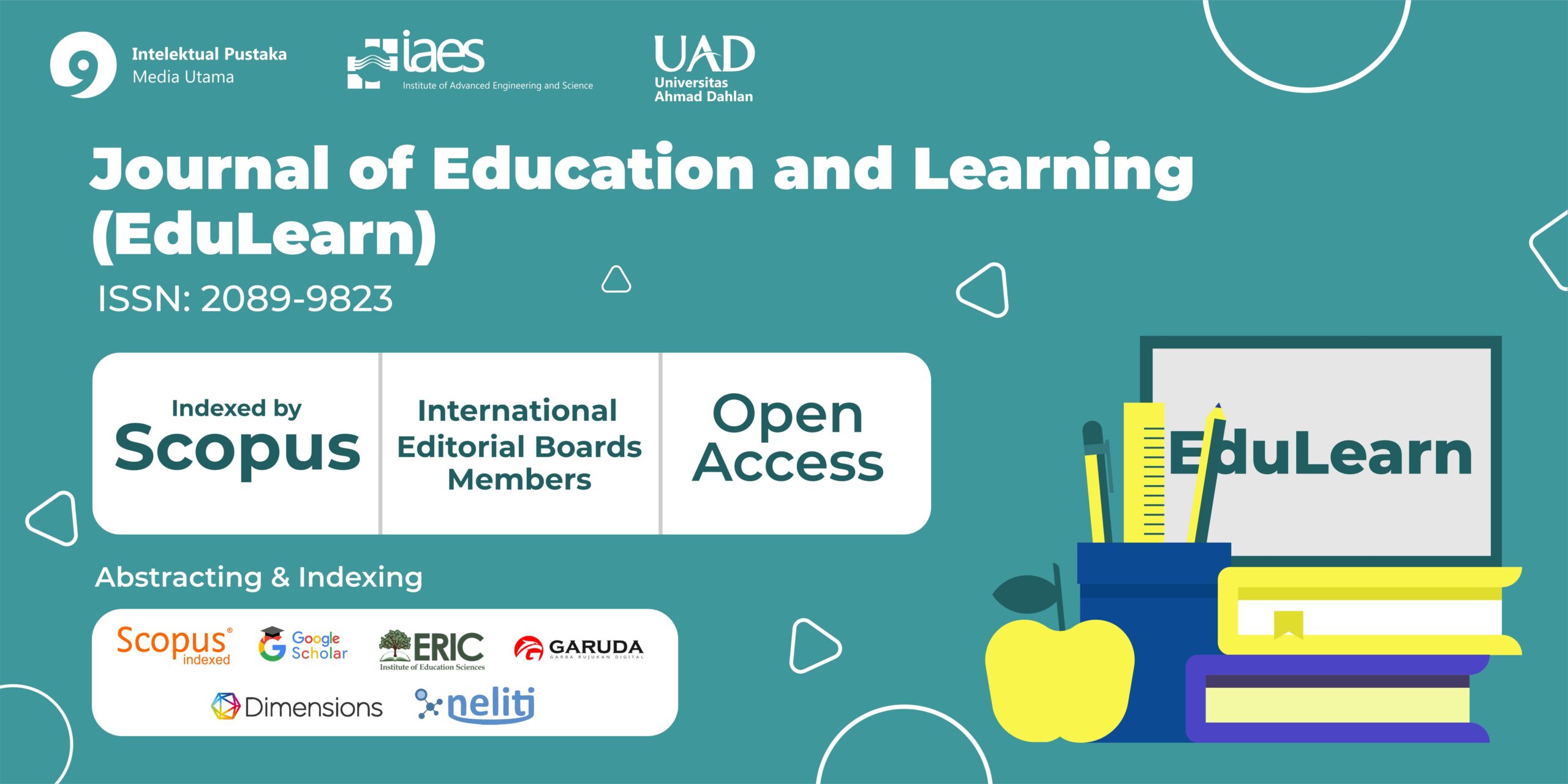 Journal of Education and Learning (EduLearn) is accepted for indexation in Scopus
