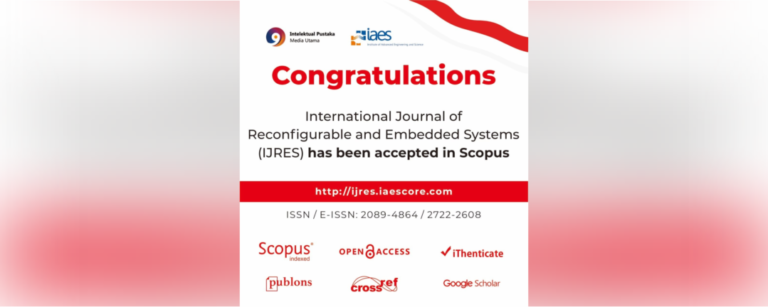 IJRES is Accepted for Scopus