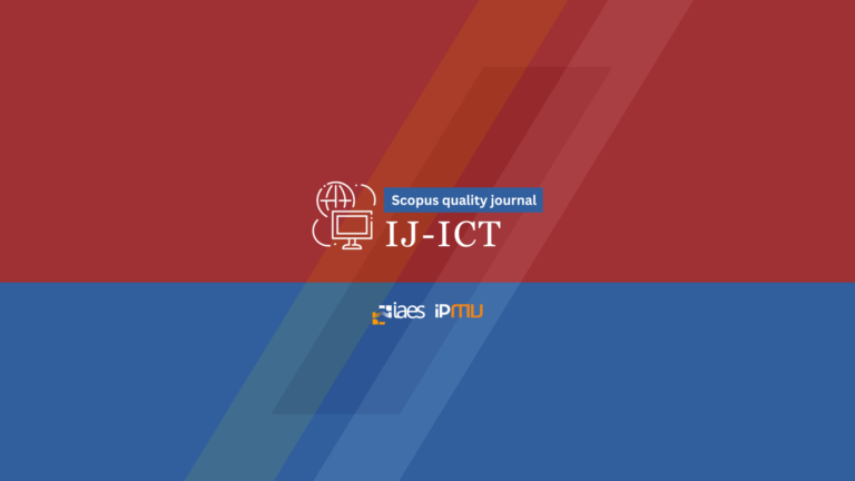 IJ-ICT Scopus-quality journal