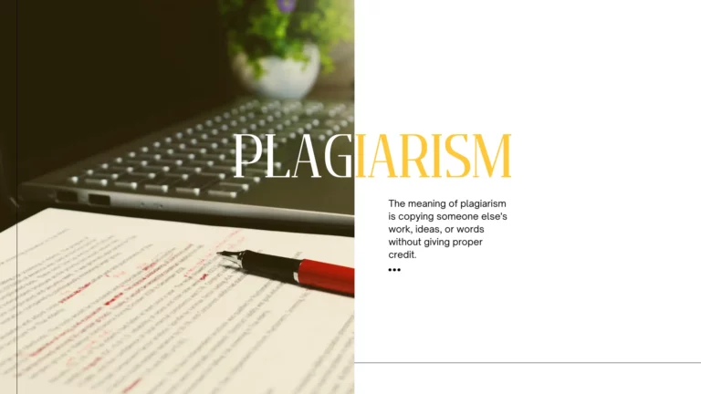 How to reduce the percentage of plagiarism?
