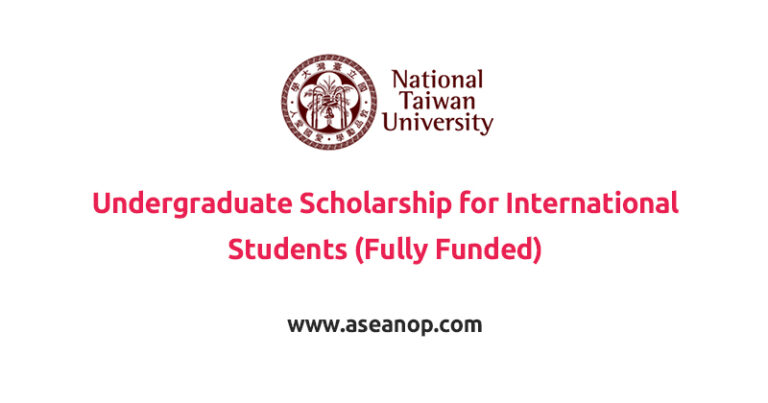 National Taiwan University Masters Scholarship