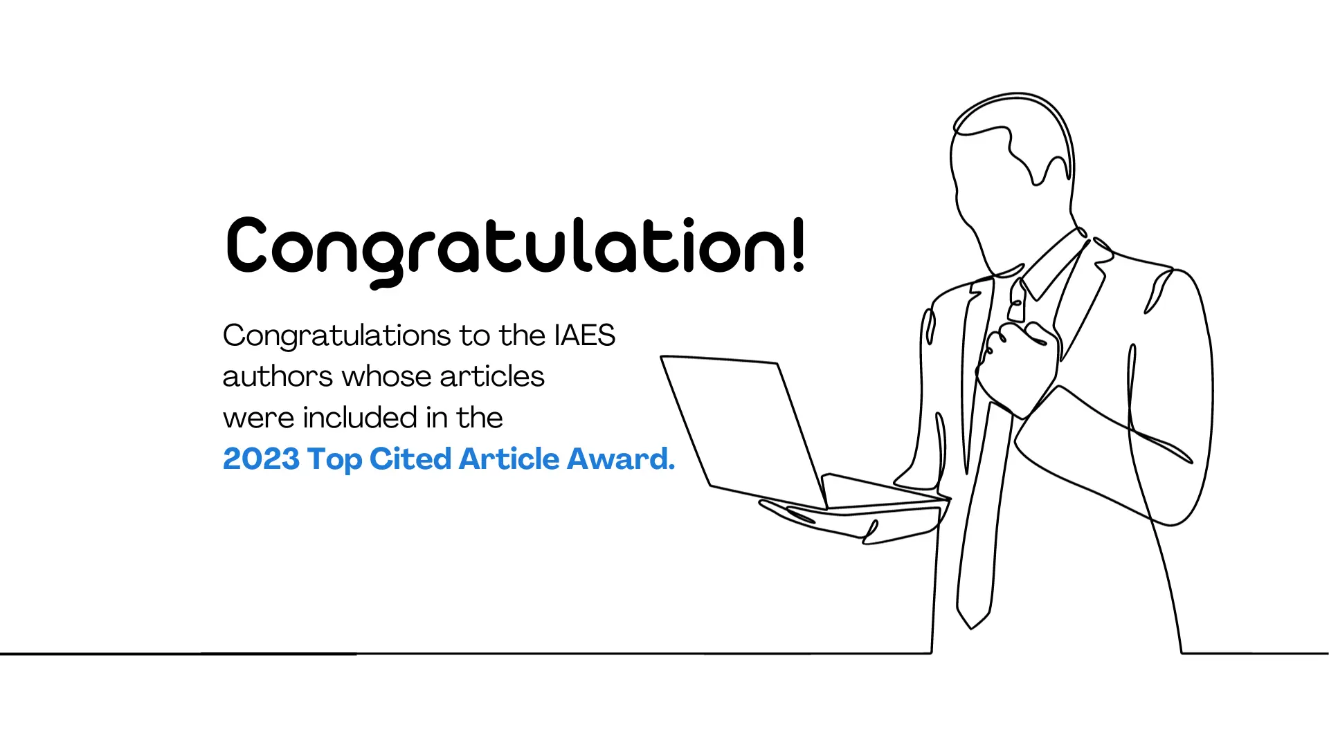 Read more about the article IAES most cited article award
