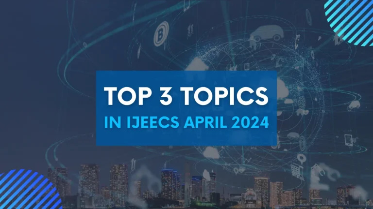 Top 3 topics in IJ-ICT April 2024