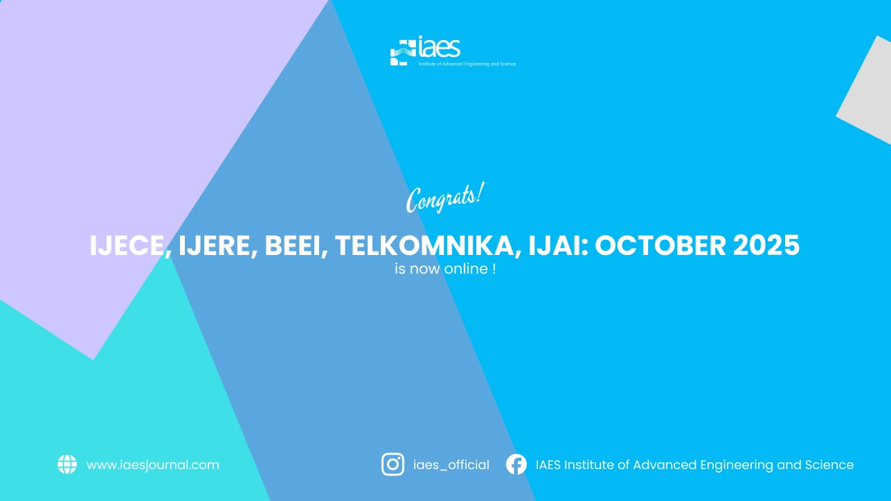 Now Published: 5 International Journals, October 2025 Edition