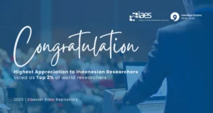 Congratulations & Highest Appreciation to Indonesian Researchers!