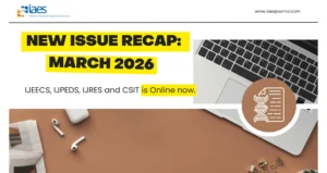 New Issue Recap: March 2026 – IAES